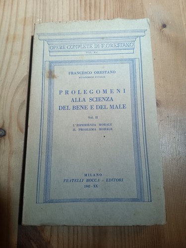 Prolegomeni alla scienza del - prolegomeni,