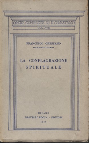 Conflagrazione spirituale e - la,