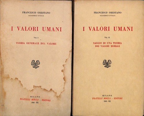 Valori umani volume - i,