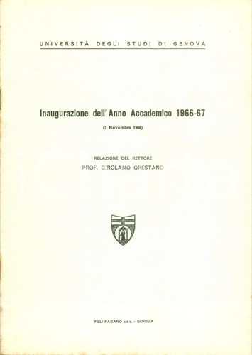 1966 genova rettore - 1966,