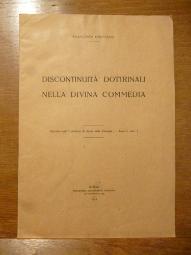 Orestano discontinuita - orestano, discontinuita'