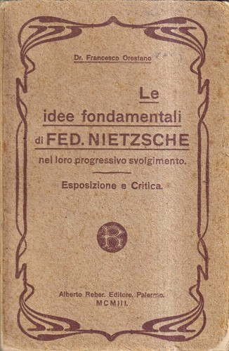 Orestano le idee - f.,